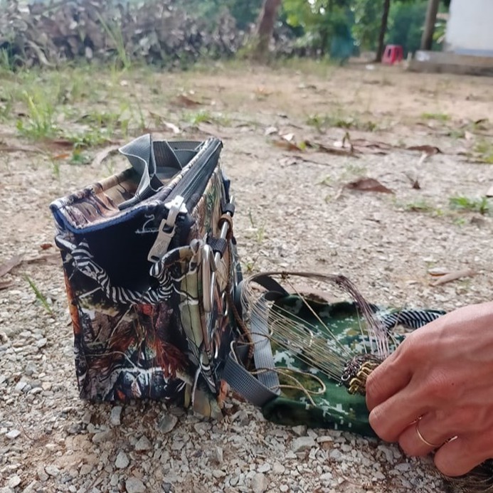 Túi đựng gà mồi, gà rừng