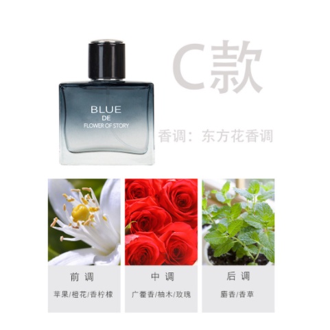 Nước Hoa Nam Blue De Flower Of Story Đẳng Cấp Phái Mạnh 50ml - Hàng Nội Địa Trung