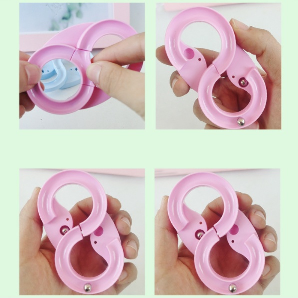 Đồ Chơi Lăn Bi Hình Số 8 Vô Cực Cầm Tay Cho Bé