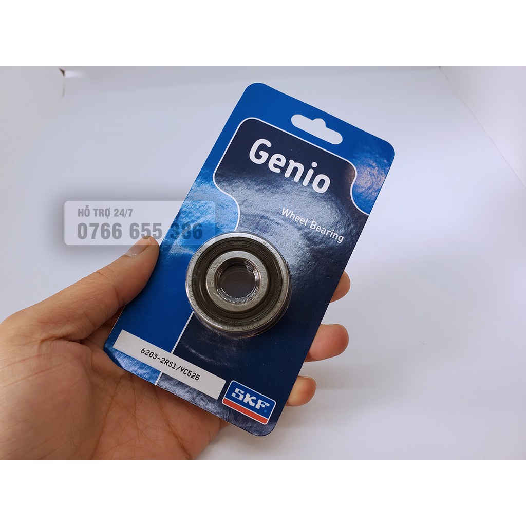 Bạc đạn SKF Genio 6203-2RS1/VC525 - Dành cho xe máy