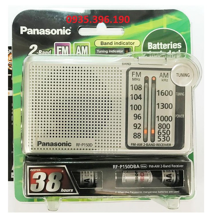 Radio FM AM Panasonic RF P150 cassette nghe đài