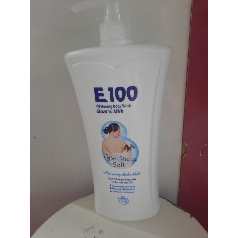 Sữa tắm e100 màu trắng 1200ml