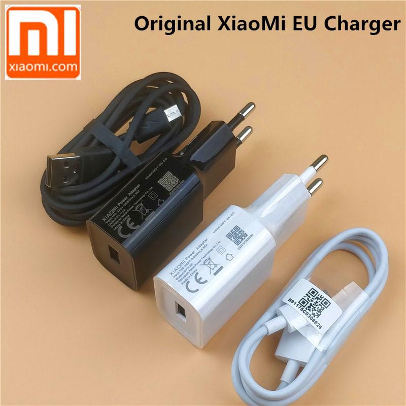 Củ sạc USB Xiaomi 5V/2A chính hãng EU dành cho Mi A2 Lite Redmi 5A 6A 4A 6 Pro