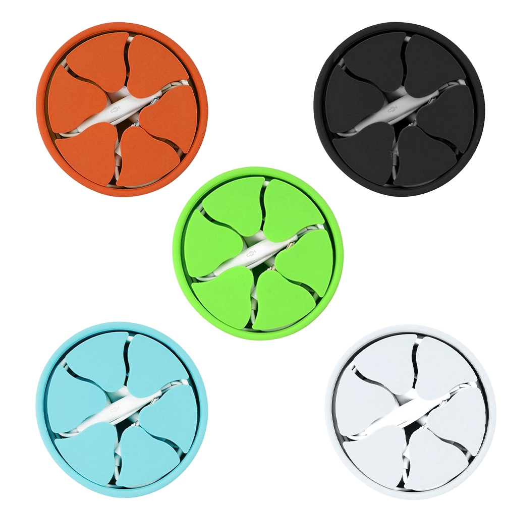 Cuộn silicone quấn dây cáp/tai nghe tiện dụng