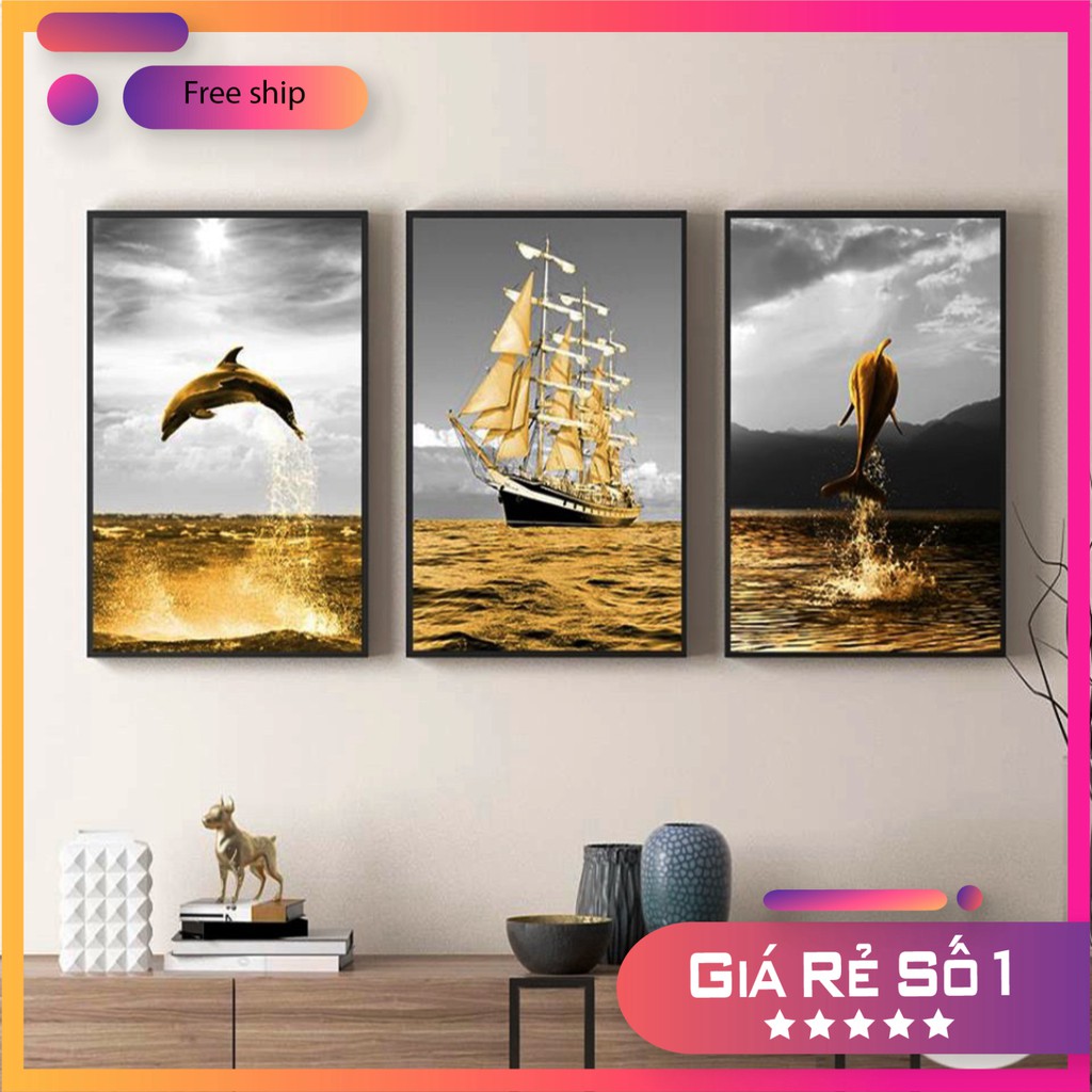 Tranh treo tường khung gỗ mẫu A40