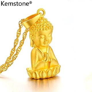 Vòng cổ mặt hình tượng phật mạ vàng thời trang dành cho nữ