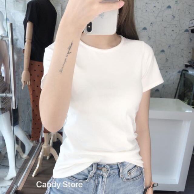 Áo thun body cổ tròn sỉ bằng lẻ (= 50k) | BigBuy360 - bigbuy360.vn