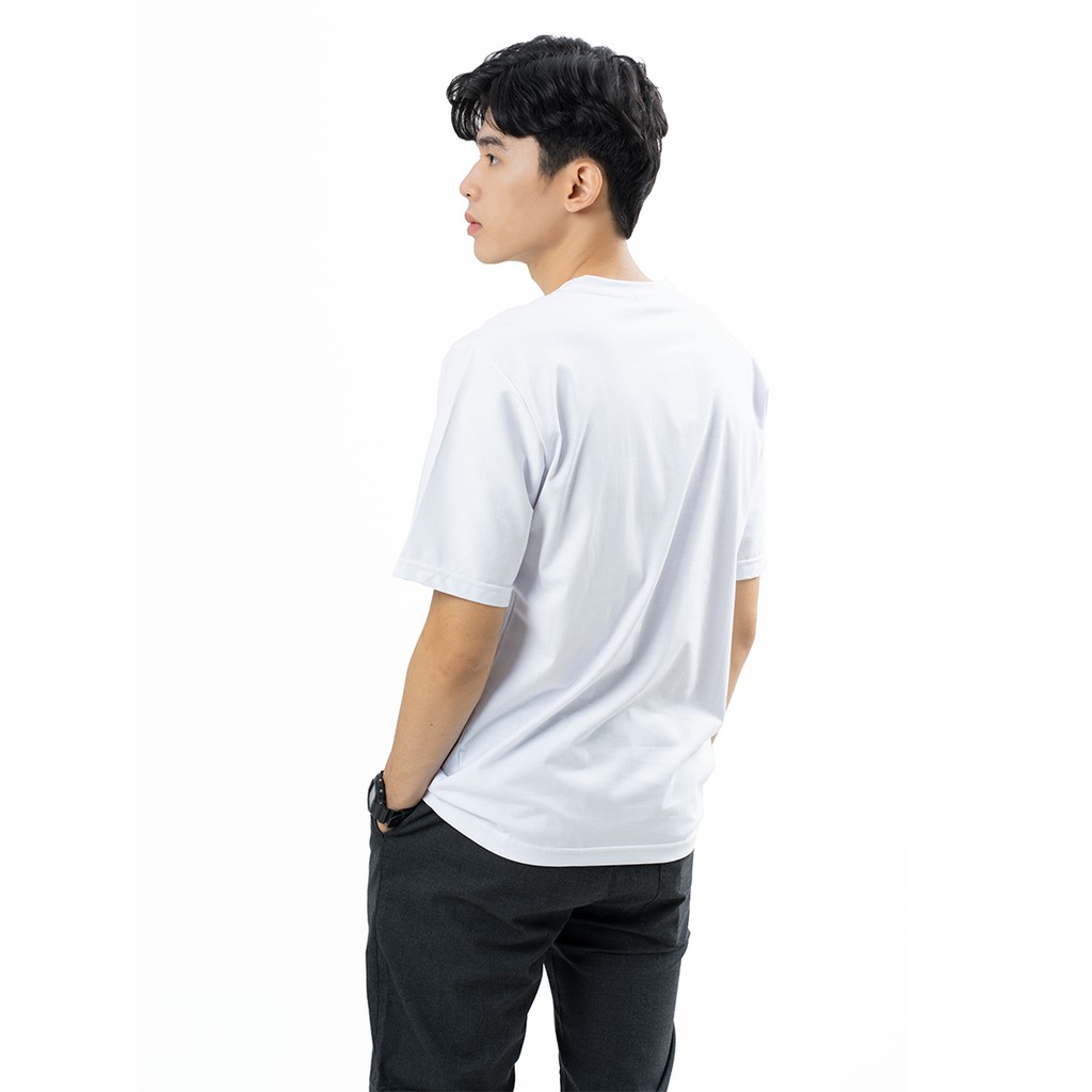 Áo Phông Nam Trơn Áo Ngắn Tay Không Cổ Basic - MENGO | BigBuy360 - bigbuy360.vn