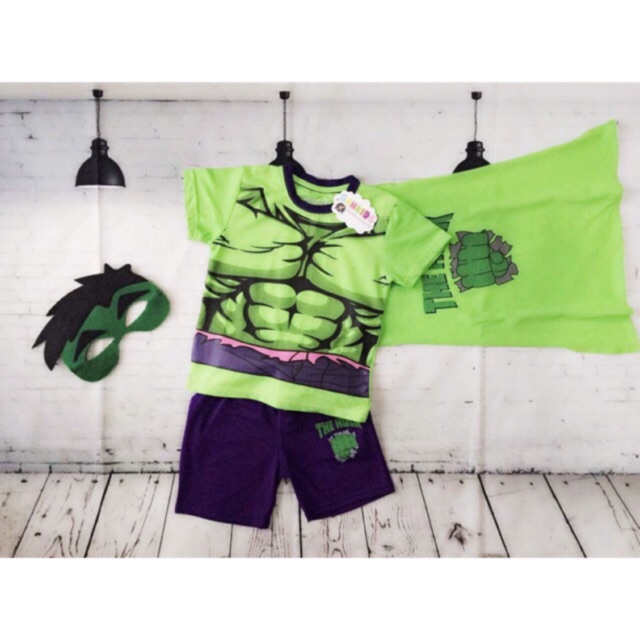 Bộ siêu anh hùng The Hulk người khổng lồ Samkids Bo010