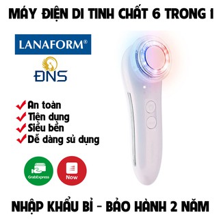 [Bảo Hành 2 Năm ] Máy Điện Di Đẩy Tinh Chất Và Chăm Sóc Da 6 Trong 1 Lanaform Pureskin - Nhập Bỉ