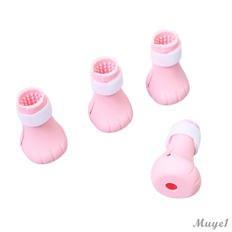 Bộ 4 Bọc Silicone Bảo Vệ Móng Cho Mèo Cào