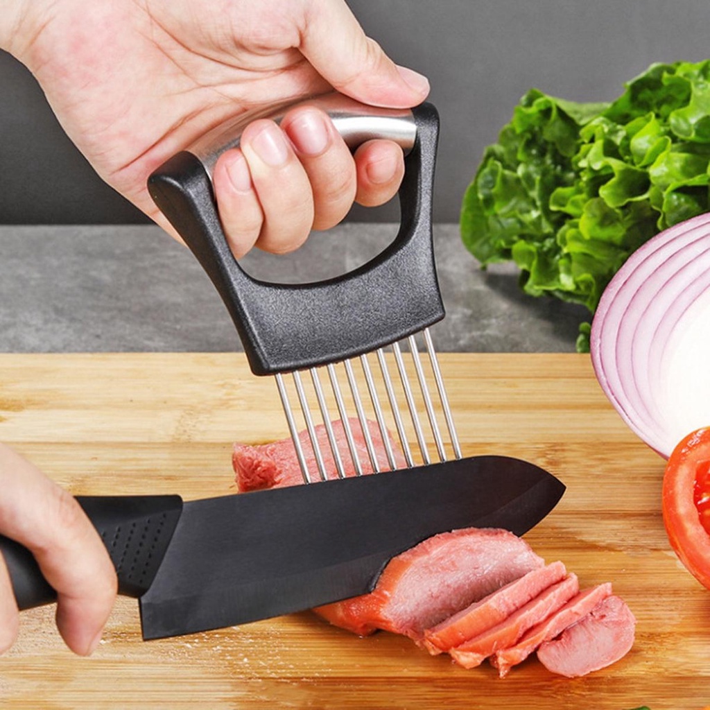 Giá Đỡ Bằng Thép Không Gỉ Dùng Để Hỗ Trợ Cắt Lát Khoai Tây