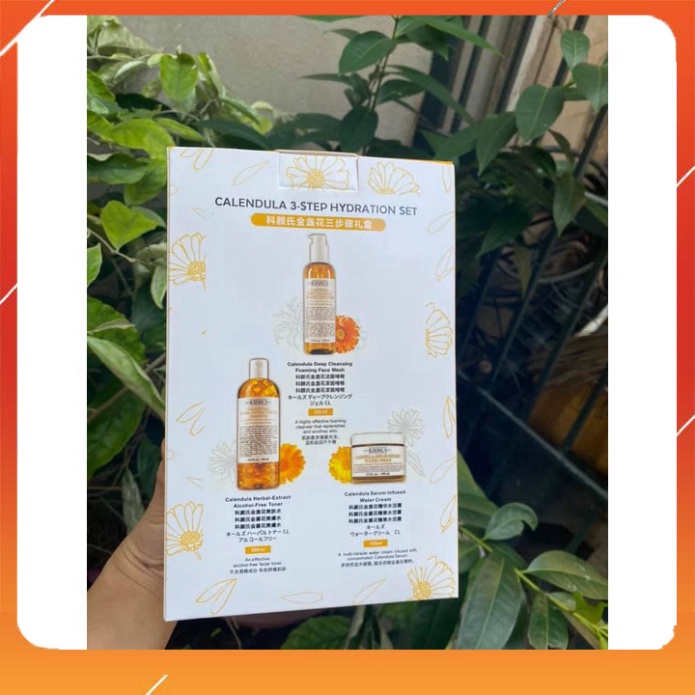 Set Kiehl's dưỡng da 3 món
