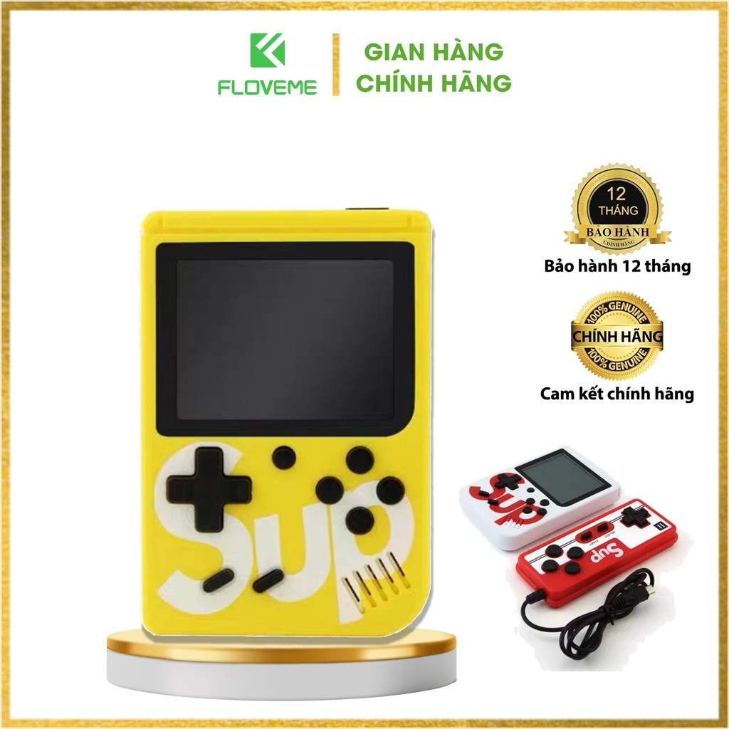 Máy Chơi Game Cầm Tay Sup Giá Rẻ 400 Trò - Kèm Tay Cầm Chơi Game Được 2 Người - Gaming Loại: AVG, ACT, RPG - Pin Lithium