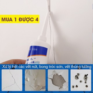 Keo Vá Tường Chống Thấm LKB 250gr - Trám Trét Vết Nứt Khe Hở Tường - Chống Mốc Ẩm Làm Sạch Tường - HÀNG CHÍNH HÃNG