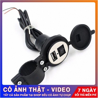 Sạc Điện Thoại Lắp Trên Xe Máy 2.1A