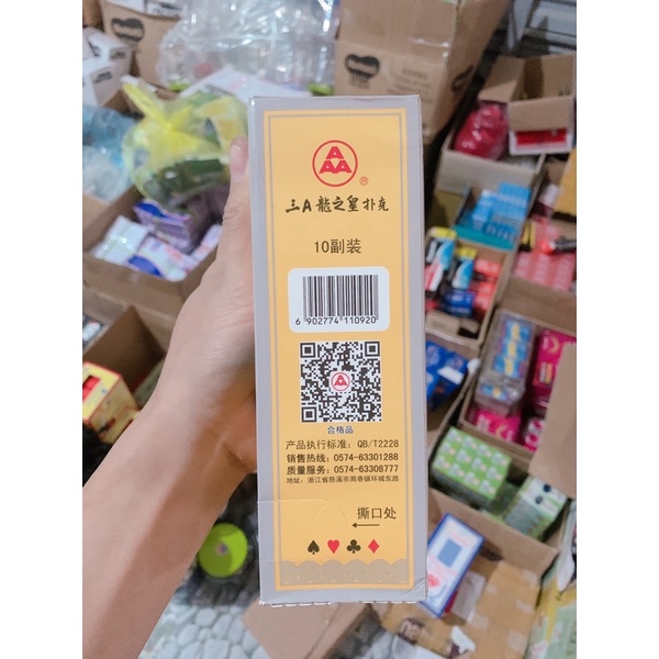 SỈ 10 BỘ BÀI TÚ LƠ KHƠ RỒNG VÀNG AAA HÀNG SỊN.CHẤT LIỆU SIÊU CỨNG