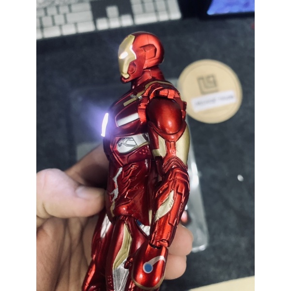 Mô hình đồ chơi Iron man người sắt mk46 mark 46, 7 inch  có đèn - zd toy Avenger