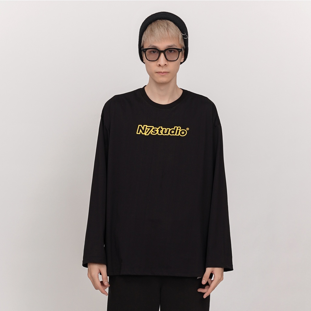 Áo thun dài tay N7 Studio Long Sleeve basic nam nữ form rộng Local Brand