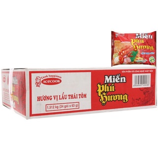 Miến phú hương vị lẩu thái thùng 24 gói