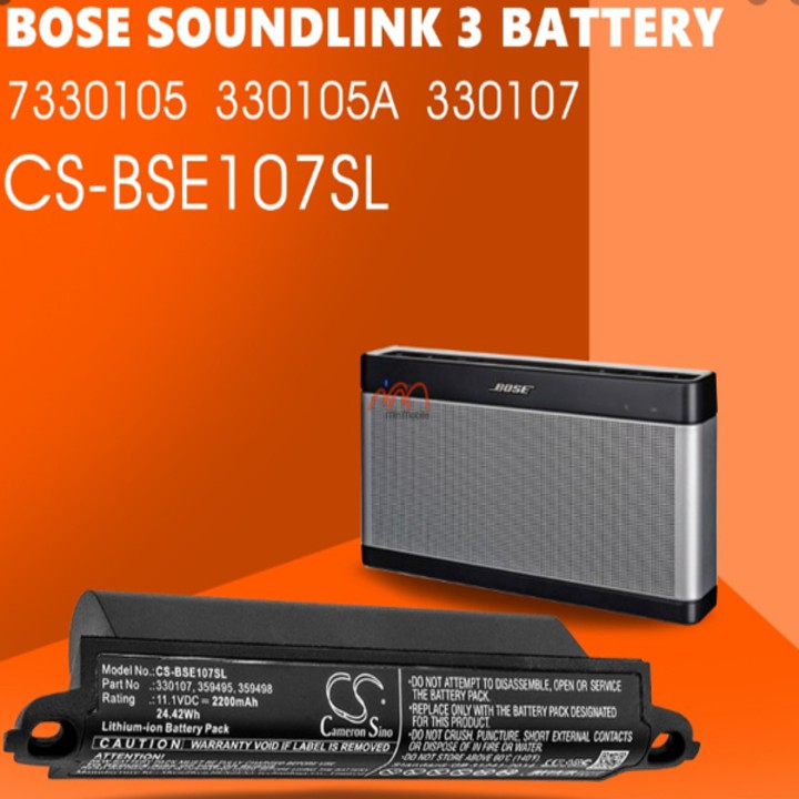 Thay pin loa Bose Soundlink 3