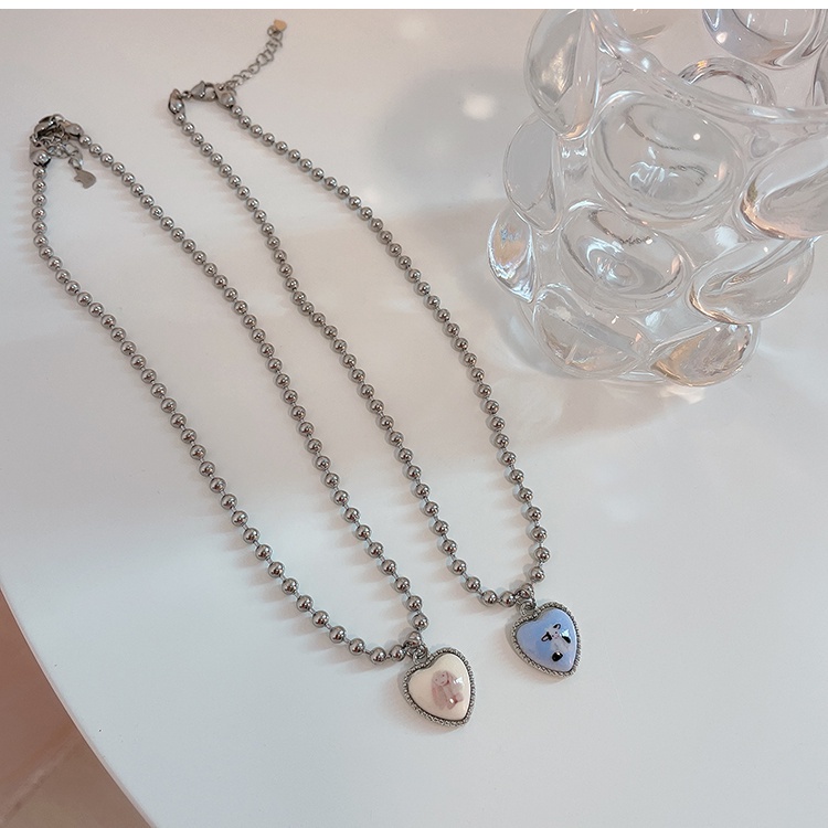 Dễ Thương Vòng cổ Mặt Hình Thỏ Và Bò Sữa Đáng Yêu Cho Nữ