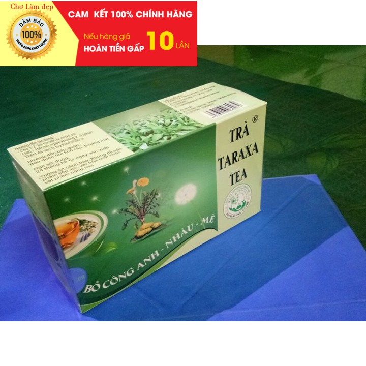 Trà Giải độc, Ngừa viêm khớp, đau nhứt, hạ cholesterol BỒ CÔNG ANH - NHÀU - MÈ 50 túi lọc