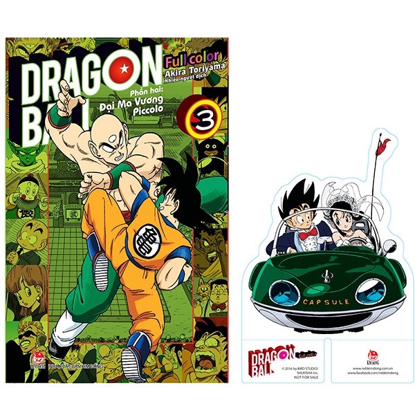 Sách - Dragon Ball Full Color - Phần Hai - Đại Ma Vương Piccolo - Tập 3 - 8935244853711