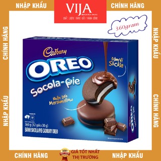 Hộp 12 bánh Oreo Socola Pie 360g