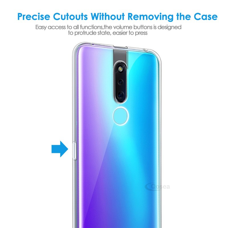 ỐP LƯNG DẺO TRONG SUỐT OPPO F11 PRO
