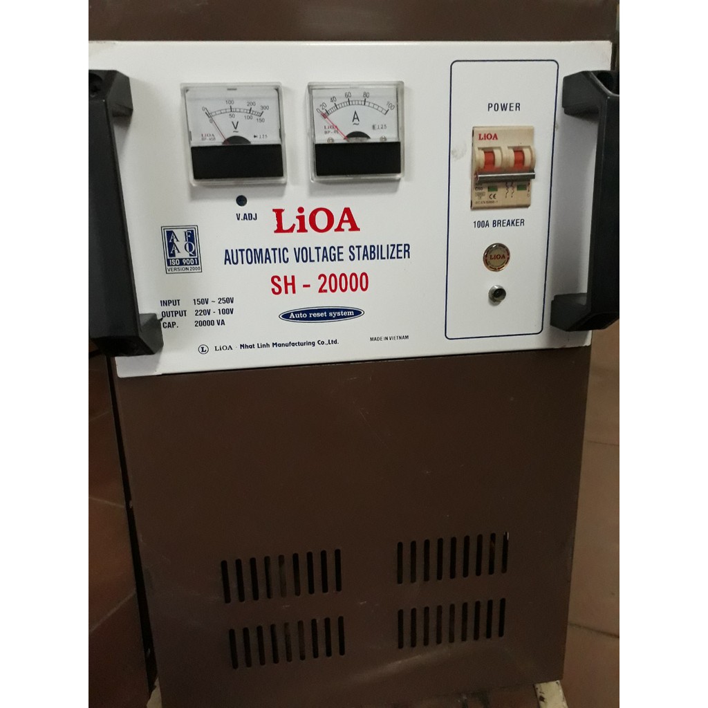 LIOA 20KW GIẢI 150-250V HÀNG CŨ ĐẸP