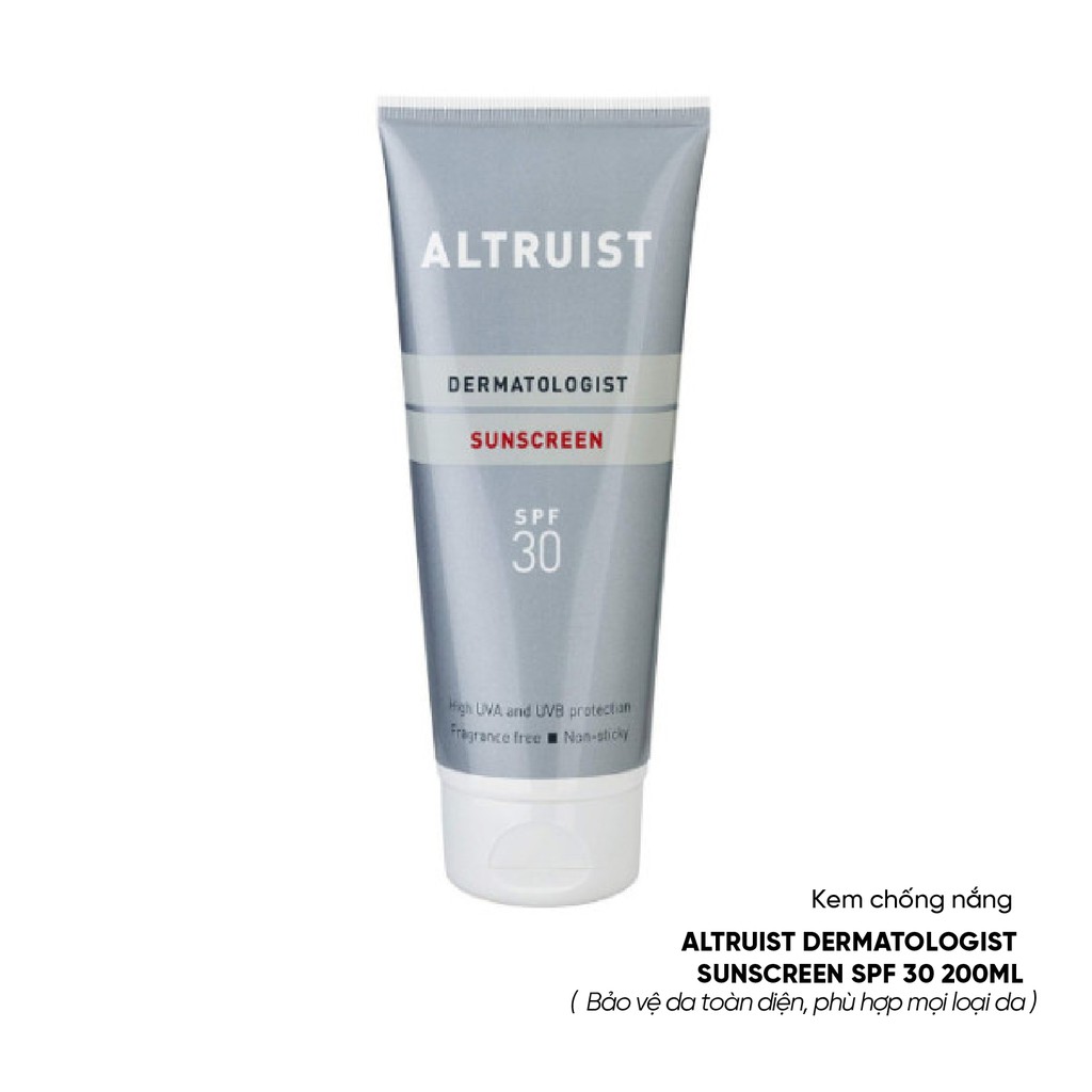 Kem Chống Nắng Quang Phổ Rộng Altruist Dermatologist Sunscreen | BigBuy360 - bigbuy360.vn