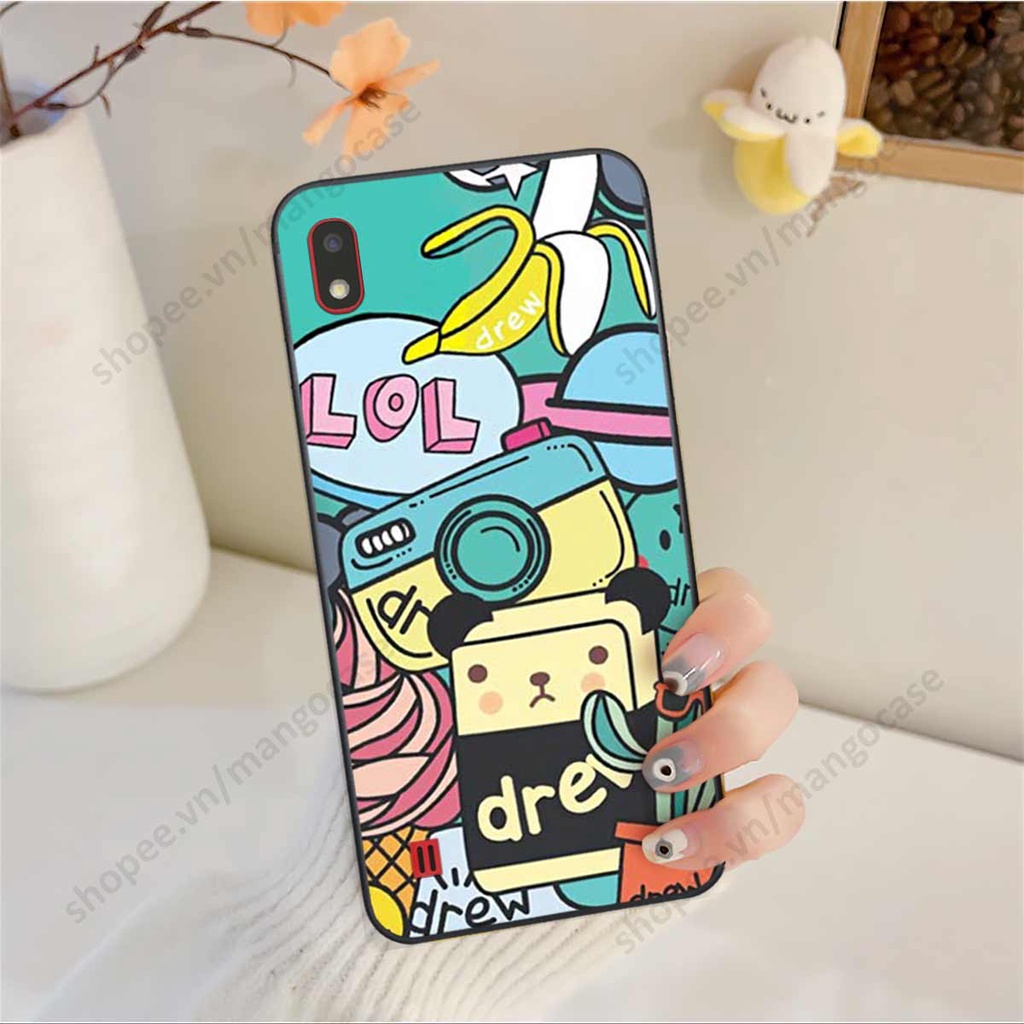 Ốp lưng điện thoại Samsung A10 / M10 drew, kaws, bape cao cấp, vỏ ốp rẻ đẹp
