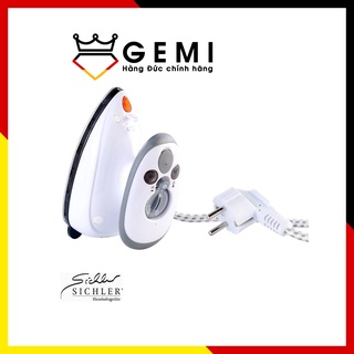 Bàn là ủi mini du lịch sichler, kleiber màu trắng