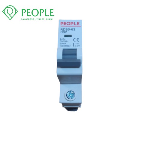 Aptomat Cài RDB5 People 1P