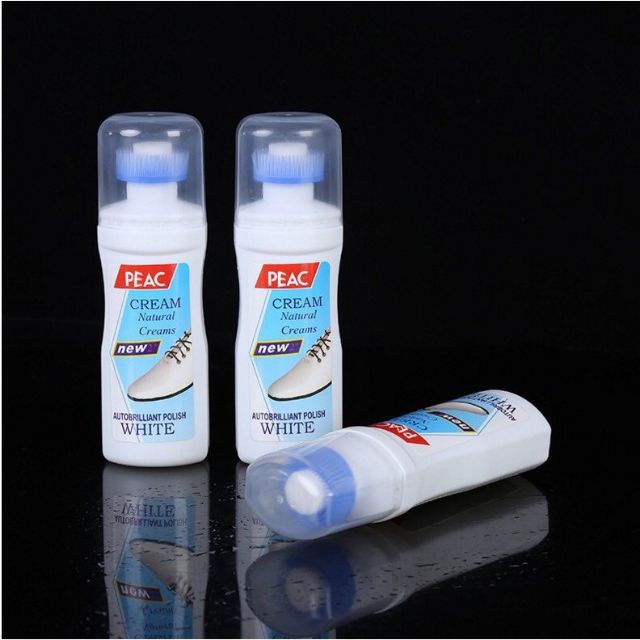 Chai xịt tẩy trắng giày PLAC có kèm đầu cọ , nước tẩy trắng toàn bộ loại giày,tẩy rửa túi xách