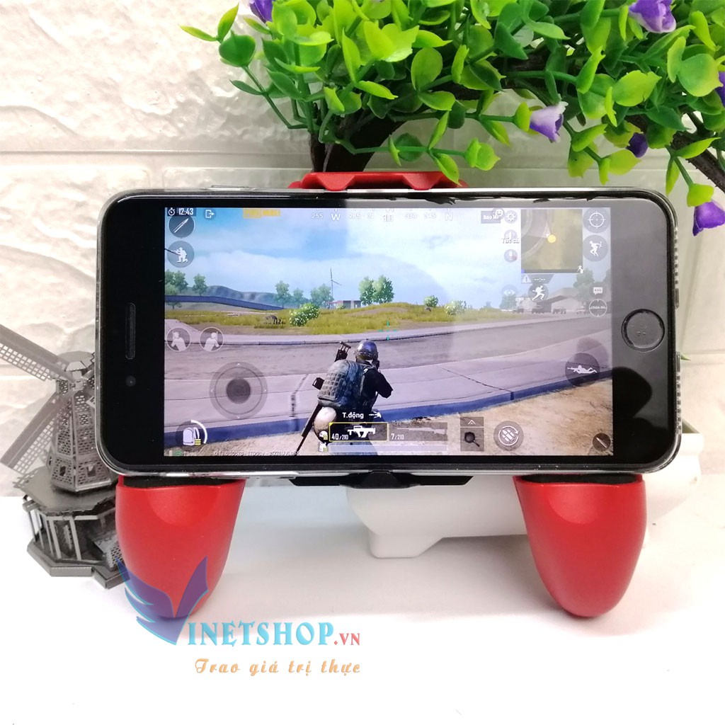 Tay cầm B15 Chuyên game PUBG trên Iphone, công nghệ blutooth mới nhất, đối thủ của flydigi stinger -dc3532