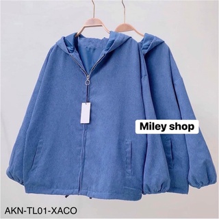 Áo khoác nhung tăm Ulzzang
