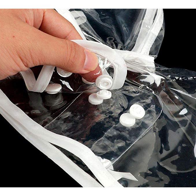 Áo mưa trong suốt thời trang cho thú cưng