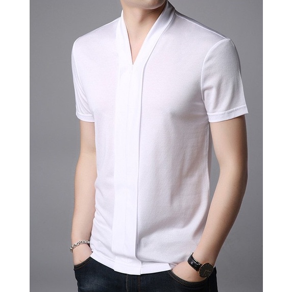 Áo thun nam, Áo phông nam T&amp;T cộc tay Hàn Quốc form ôm body phù hơp với thời tiết mua hè mã N15