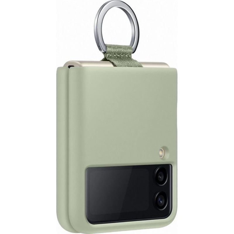 Chính hãng nguyên seal-Ốp lưng Silicone Cover with Ring cho Galaxy Z Flip3/Z Flip 3 5G