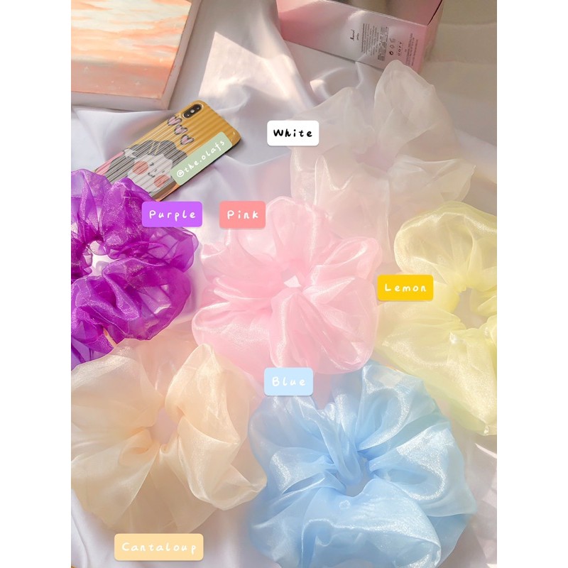 Dây Buộc Tóc Scrunchies Candy