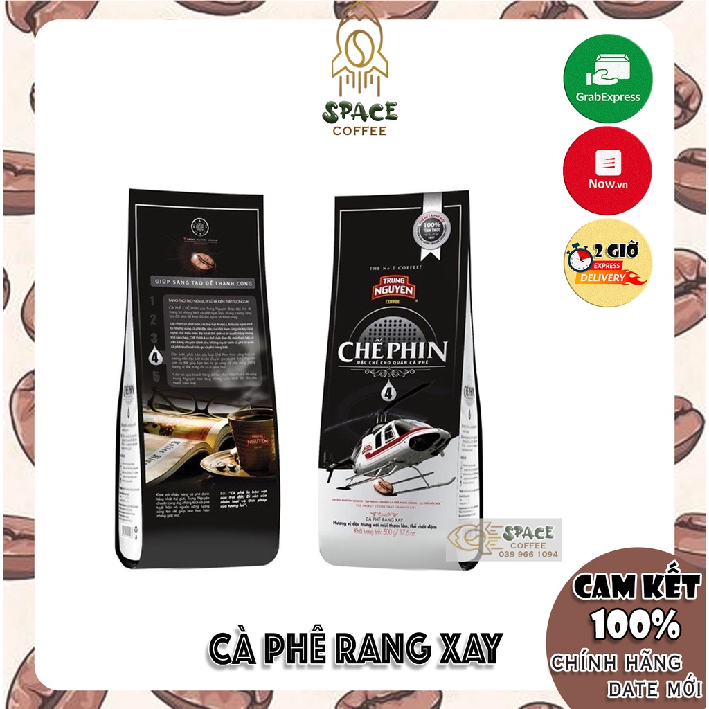 Cà Phê Trung Nguyên - Tem Chính Hãng- (Chế Phin 1, 2, 3, 4, 5) - gói 500g