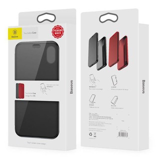Bao ốp iphone X màn cảm ứng (khi mặt máy không dán cường lực) hãng Baseus