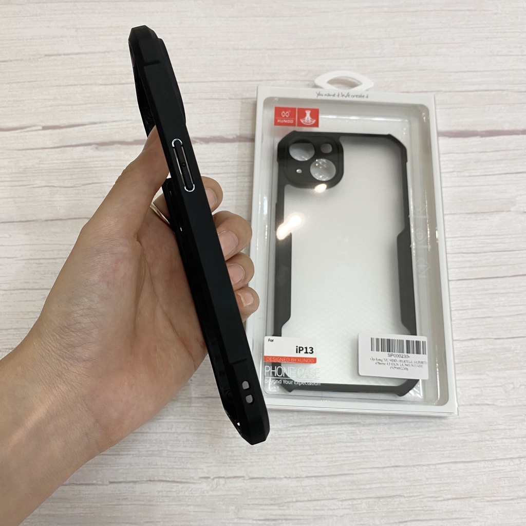 Ốp lưng XUNDD iPhone 14/14 Plus/14 Pro/Max/ 13/13 Pro/Max/ 12/12 Pro/ Max/ 11/11 Pro/Max - Lưng Nhám