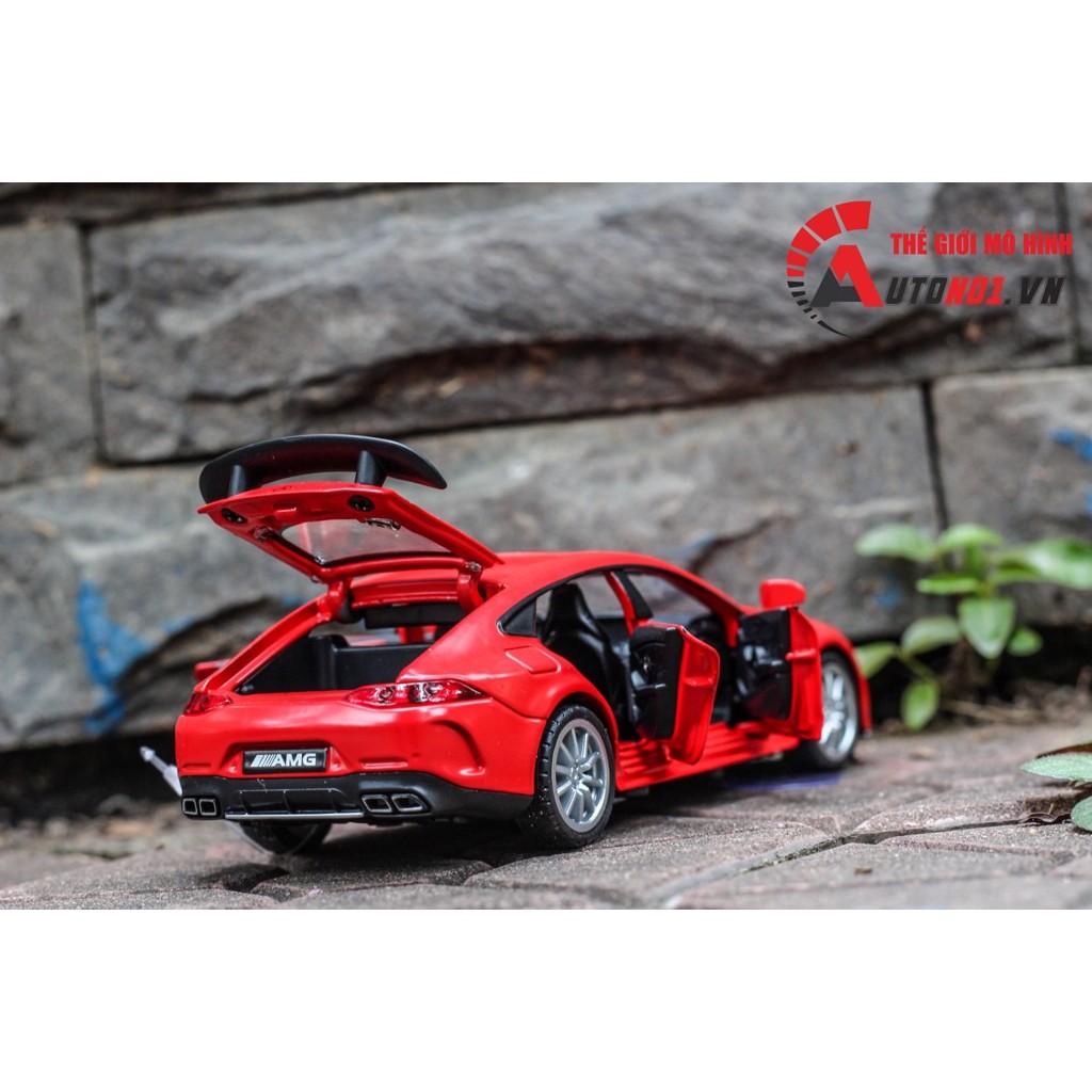 MÔ HÌNH XE MERCEDES AMG GT63 RED 1:32 DOUBLE HORSES NO BOX 6443