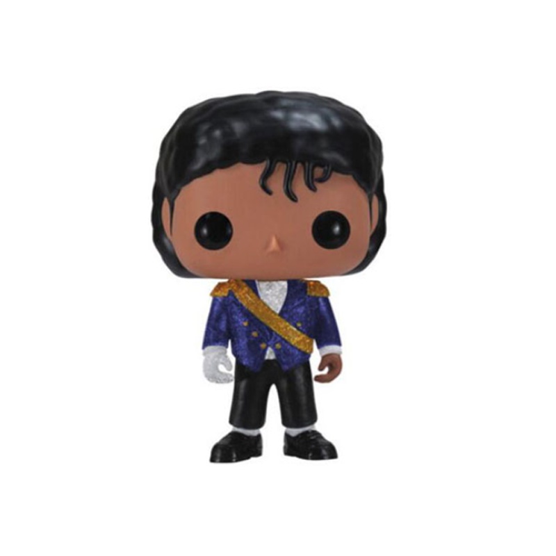 Ready Stock !!! Michael Jackson Cute Vinyl Figure Model Toys Collection Doll Toy Gift 10cm/3.9in