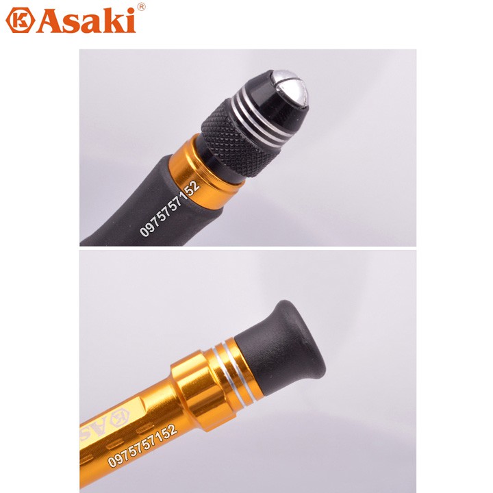 Bộ dao điêu khắc, chạm, trổ 14 chi tiết Asaki AK-3961