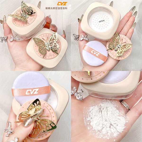 (Hàng Mới Về) Phấn phủ Cvz Kiểm Soát Dầu Chống Nước Tiện Dụng Phấn Che Khuyết Điểm Kem Bb Dạng Air Cushion phấn nước mĩ phẩm nội địa trung