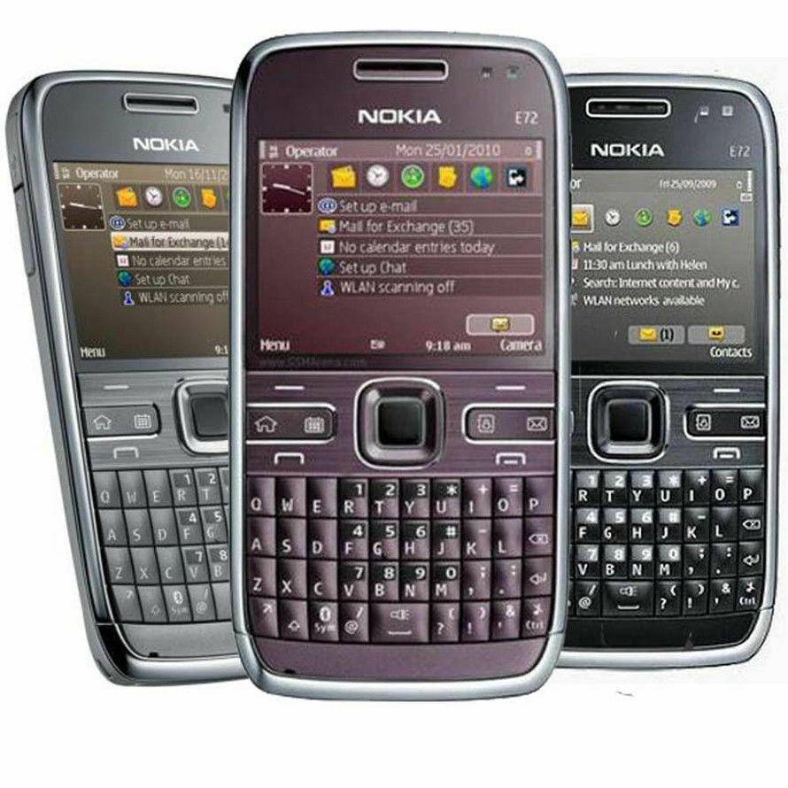 ĐIỆN THOẠI CỔ NOKIA E72, 3G, WIFI LƯỚT WEB GIÁ SIÊU RẺ